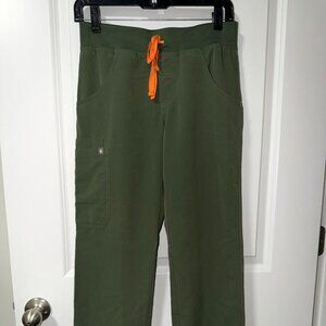 Figs scrub pant XS Moss